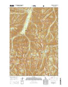 Edwardsburg 2013 topographic map thumbnail