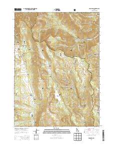 Egan Basin 2013 topographic map thumbnail