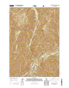 Eightmile Mountain 2013 topographic map thumbnail