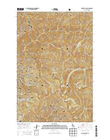 Elizabeth Lake 2013 topographic map thumbnail