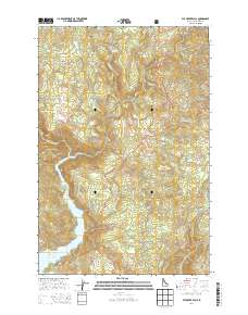 Elk Creek Falls 2014 topographic map thumbnail