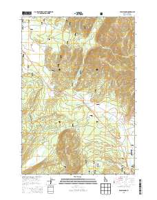 Elk Meadow 2013 topographic map thumbnail