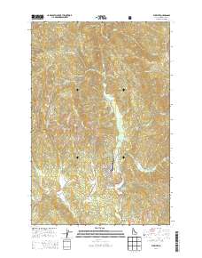 Elk River 2014 topographic map thumbnail