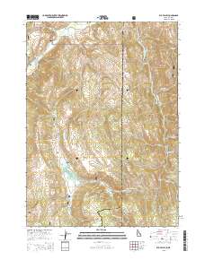Elk Valley 2015 topographic map thumbnail