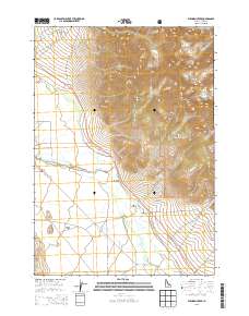 Elkhorn Creek 2013 topographic map thumbnail
