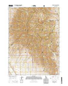 Elkhorn Peak 2013 topographic map thumbnail