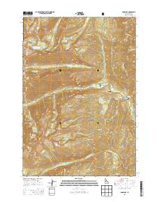 Enos Lake 2013 topographic map thumbnail
