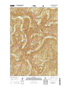 Fenn Mountain 2013 topographic map thumbnail