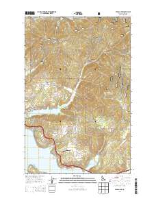 Fernan Lake 2013 topographic map thumbnail
