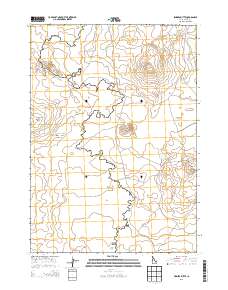 Fingers Butte 2013 topographic map thumbnail