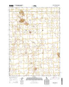 Fissure Butte 2013 topographic map thumbnail
