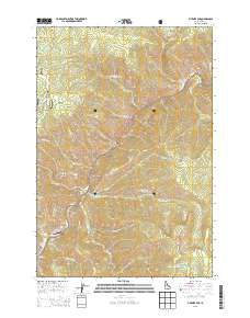 Fivemile Bar 2013 topographic map thumbnail