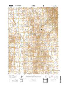 Flatiron Hill 2013 topographic map thumbnail