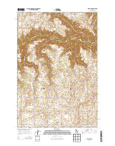 Fletcher 2013 topographic map thumbnail