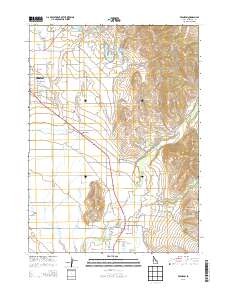Franklin 2013 topographic map thumbnail
