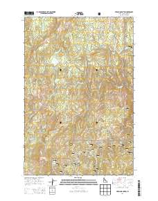 French Mountain 2014 topographic map thumbnail