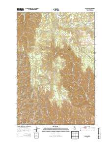 Frye Point 2013 topographic map thumbnail