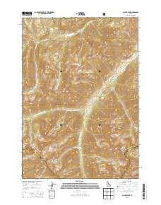 Galena Peak 2013 topographic map thumbnail