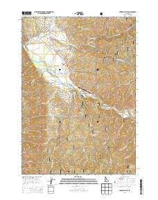 Garden Valley 2013 topographic map thumbnail