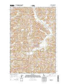 Genesee 2013 topographic map thumbnail