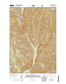 Gibbonsville 2013 topographic map thumbnail