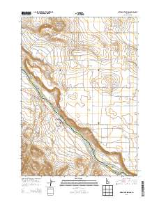 Givens Hot Springs 2013 topographic map thumbnail