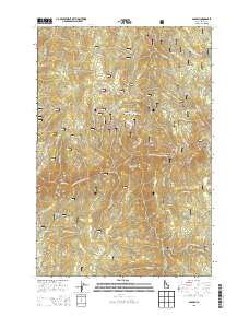 Golden 2013 topographic map thumbnail