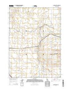 Gooding Butte 2013 topographic map thumbnail
