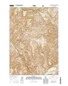 Gooseberry Creek 2013 topographic map thumbnail