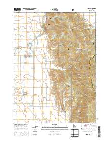 Grace 2013 topographic map thumbnail