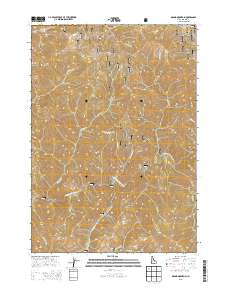 Grand Mountain 2013 topographic map thumbnail