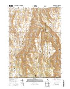 Grand View Peak 2013 topographic map thumbnail