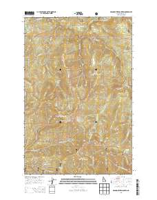 Grandmother Mountain 2013 topographic map thumbnail