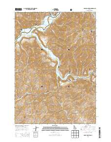 Grape Mountain 2013 topographic map thumbnail