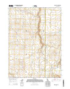 Grassy Hills 2013 topographic map thumbnail