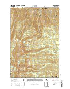 Grave Peak 2013 topographic map thumbnail