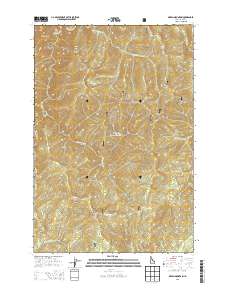 Green Mountain 2013 topographic map thumbnail