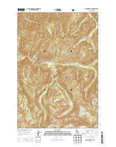 Greenside Butte 2013 topographic map thumbnail
