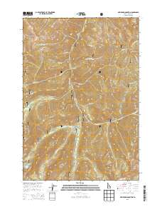 Greyhound Mountain 2013 topographic map thumbnail