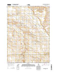 Grindstone Butte 2013 topographic map thumbnail