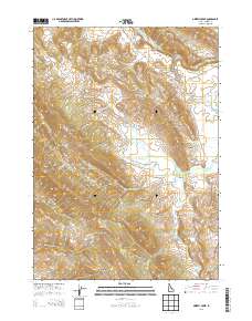 Grizzly Creek 2013 topographic map thumbnail