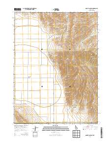 Grover Canyon 2013 topographic map thumbnail