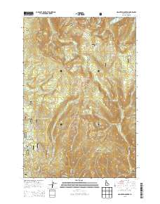 Hanover Mountain 2013 topographic map thumbnail