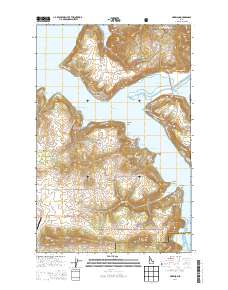 Harrison 2014 topographic map thumbnail