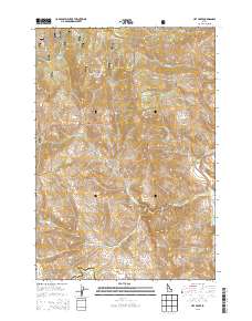 Hat Creek 2013 topographic map thumbnail