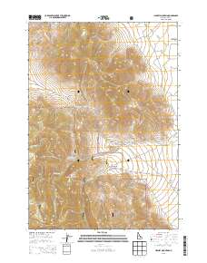 Hawley Mountain 2013 topographic map thumbnail