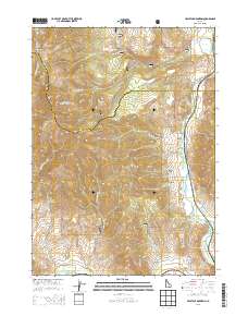 Haystack Mountain 2013 topographic map thumbnail