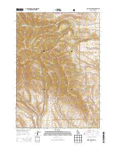Heart Mountain 2013 topographic map thumbnail