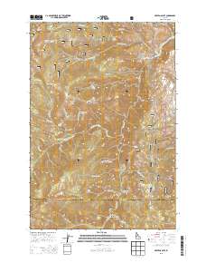 Heavens Gate 2013 topographic map thumbnail