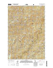 Hemlock Butte 2014 topographic map thumbnail